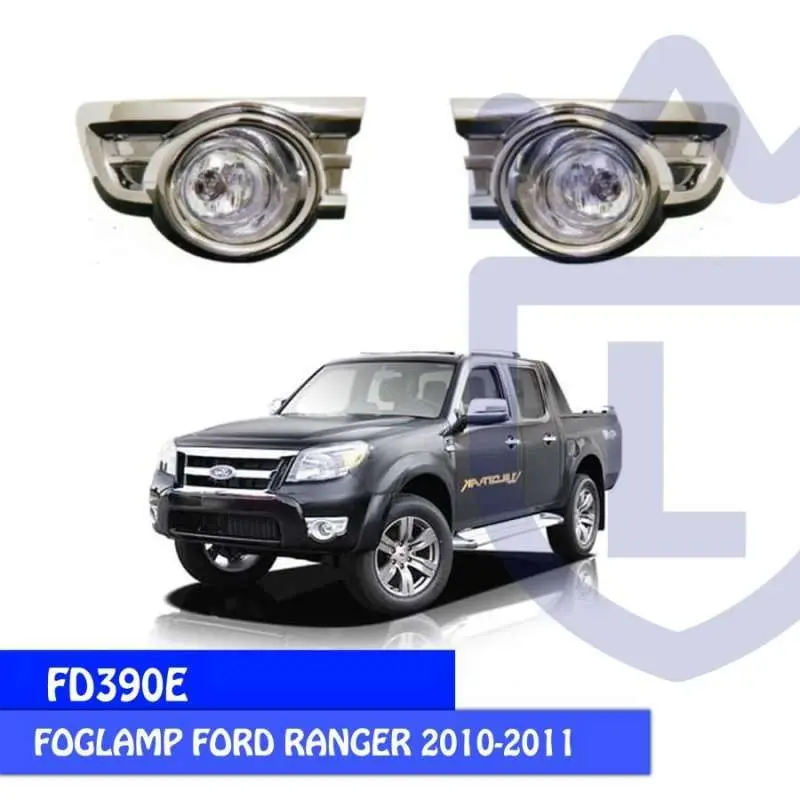 Ford Ranger / Ford Everest - Fog Light Kit (FD390E/B 2006-2012 PJ/PK) - PRICED FOR QUICK SALE