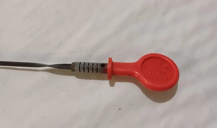 1989 XJ40 Sovereign 3.6 Engine Oil Dipstick  EAC9276 image 2